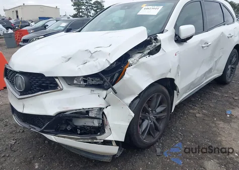 2020 Acura Mdx Technology A-Spec Packages z USA, uszkodzony, nr VIN 5J8YD4H09LL031206